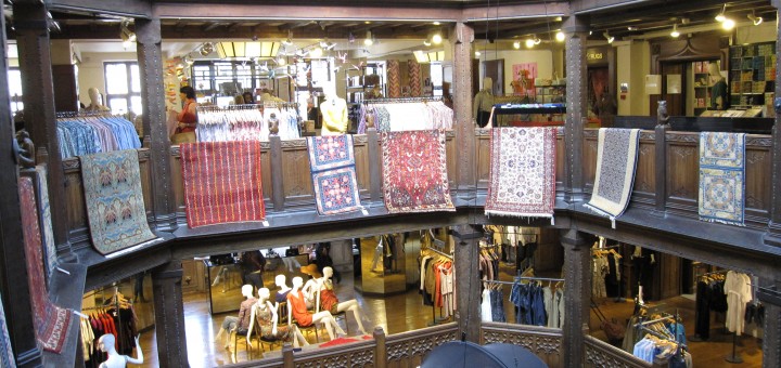 Магазин Liberty - символ традиционно-лондонского шоппинга!