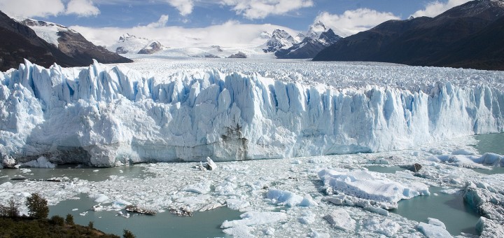 Perito Moreno Glacier of Patagonia in Argentina