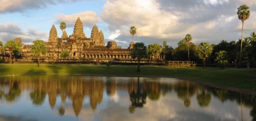 Вечерний вид на Храм Angkor Wat, Angkor, Cambodia. Фото www.wikimedia.org
