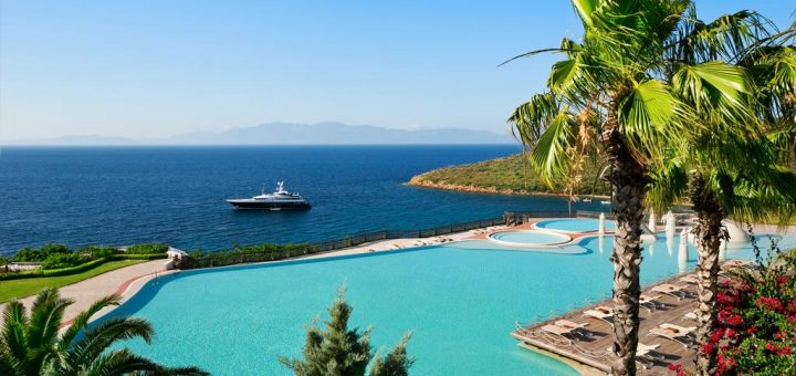 Лучшие отели Турции 5 звезд 1 линия в Бодрум - «Kempinski Hotel Barbaros Bay»