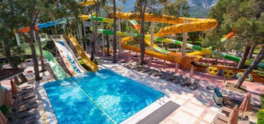 Лучшие отели Кемера для детей и семейного отдыха с зеленной территорией - «Akka Antedon Hotel - Kids Concept»